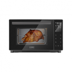 Caso Electronic Oven TO 32  Electric Easy to clean: Interior with high-quality anti-stick coating Sensor touch Height 34.5 cm Width 54 cm Black