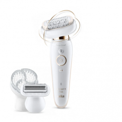 Braun Epilator SES9030 Silk-epil 9 Flex Bulb lifetime (flashes) Not applicable Number of power levels 2 Wet & Dry White / Gold