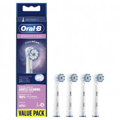 Oral-B Sensitive Clean 80339545 toothbrush head 4 pc(s) White