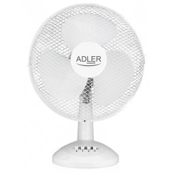 Adler AD 7303 Desk Fan Number of speeds 3 80 W Oscillation Diameter 30 cm White