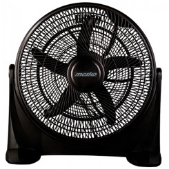 Mesko Fan MS 7330 Velocity floor Number of speeds 3 180 W Oscillation Diameter 50 cm Black