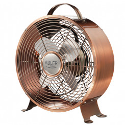 Fan   AD 7324   Adler   Loft Fan   Copper   Diameter 20 cm   Number of speeds 2   50 W   No