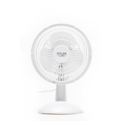AD 7301 Настольный вентилятор Adler Белый Диаметр 15 см Количество скоростей 2 30 Вт Нет