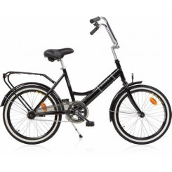 Baana Nauvo 20-дюймовый 6-скоростной складной велосипед, черный