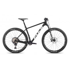 Велосипед Fuji SLM 29 2.1 19 2022 Матовый карбон/Белый глянцевый