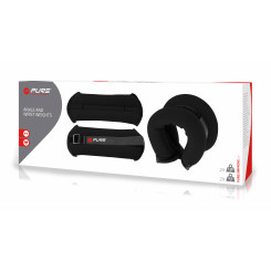 Pure2Improve Ankle and Wrist Weights, 2x0,5 kg 1.014 kg Black