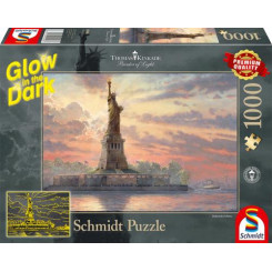 Schmidt Spiele Statue of Liberty in the twilight Block puzzle 1000 pc(s) City