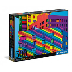 Clementoni Squares - Pusle ColorBoom 500 tk Hooned