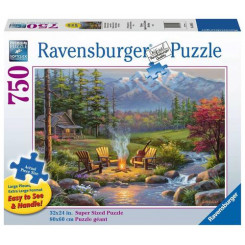 Ravensburger Riverside Livingroom Jigsaw puzzle 750 pc(s) Landscape