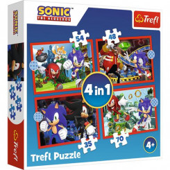 Пазл Trefl Sonic The Hedgehog Приключения Соника Пазл 54 шт Видеоигра
