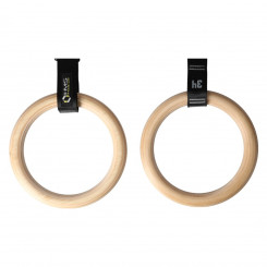 Wooden gymnastic hoops with measuring tape HMS Premium TX08