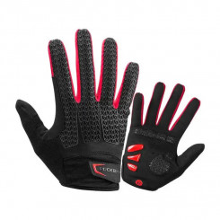 Размер велосипедных перчаток Rockbros: L S169-1BR (черный и красный)