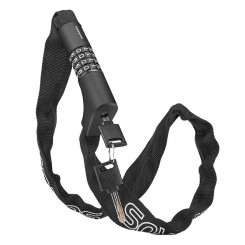 Bicycle lock with combination and key Rockbros 3230002001 (black)