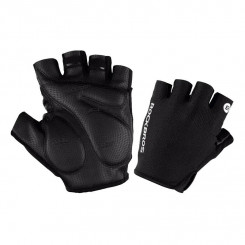 Велосипедные перчатки Rockbros с открытыми пальцами, размер: S S106BK-S (черные).