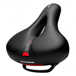 Rockbros AQ-6090R bicycle saddle (black and red)