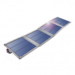 Choetech SC004 14W foldable solar charger, 1xUSB (gray)