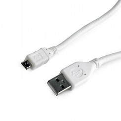USB2 KAABEL MICRO-USB 3M/CCP-MUSB2-AMBM-W-10 GEMBIRD külge