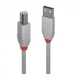 Cable Usb2 A-B 1M / Anthra Grey 36682 Lindy