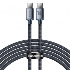 Cable Usb-C To Usb-C 100W 2M / Black Cajy000701 Baseus