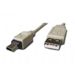 Cable Usb2 Am-Mini 0.9M White / Cc-Usb2-Am5P-3 Gembird