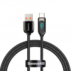 Cable Usb To Usb-C 1M / Black Casx020001 Baseus