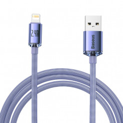 Cable Lightning To Usb 2M / Purple Cajy000105 Baseus
