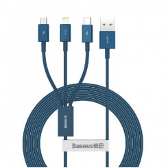 USB-kaabel 3IN1 1,5M/BLUE CAMLTYS-03 BASEUS