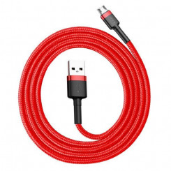 Cable Microusb To Usb 2M / Red Camklf-C09 Baseus