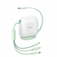 Cable Usb-C To 3In1 1.7M / Green Caqy000006 Baseus