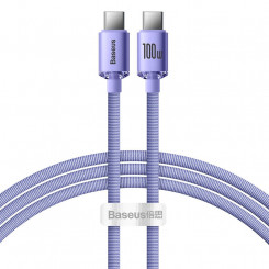 Cable Usb-C To Usb-C 1.2M 100W / Purple Cajy000605 Baseus