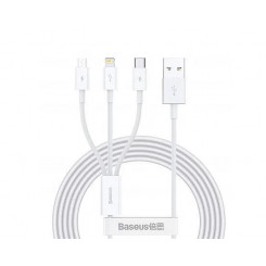 Cable Usb To 3In1 1.5M / White Camltys-02 Baseus