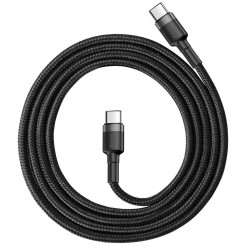 Cable Usb-C To Usb-C 1M / Gray / Black Catklf-Gg1 Baseus
