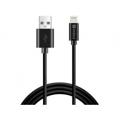 Sandberg USB>Lightning MFI 1м Черный