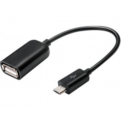 Переходник Sandberg OTG MicroUSB M — USB F