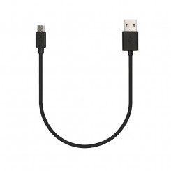 Veho USB A - Micro USB, 0,2 м, Черный