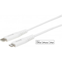 eSTUFF USB-C Lightning Cable MFI 0,5m White