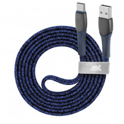 Usb-C kaabel USB2.0 1,2 M / sinine Ps6102 Bl12 Rivacase