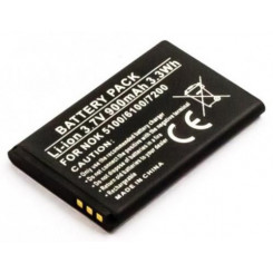 CoreParts Battery for Mobile 3.3Wh Li-ion 3.7V 900mAh Nokia 2650/5100/6100/6260 etc BL-4C