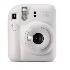 Camera Instant W / 10Sh Glossy / Instax Mini 12 White Fujifilm