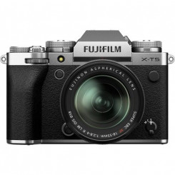 Fujifilm X -T5 + XF18-55mmF2.8-4 R LM OIS MILC 40.2 MP X-Trans CMOS 5 HR 7728 x 5152 pikslit hõbedane