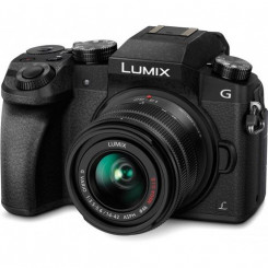 Panasonic Lumix DMC-G7 + G VARIO 14–42 мм MILC 16 МП Live MOS 4592 x 3448 пикселей Черный