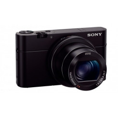 Sony Cyber-shot DSC-RX100M3 Compact camera 20.1 MP Optical zoom 2.9 x Digital zoom 11 x ISO 25600 Display diagonal 7.62  Wi-Fi Video recording Lithium-Ion (Li-Ion) Black