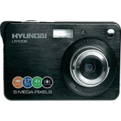Hyundai L5100S kompaktkaamera 1/2,5 5 MP CMOS 3648 x 2736 pikslit must