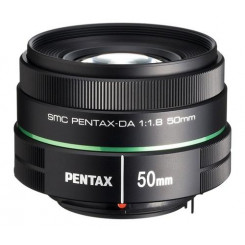 Pentax smc DA 50mm F/1.8 SLR Стандартный объектив Черный