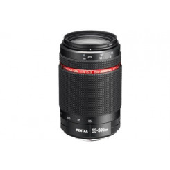 Pentax HD DA 55-300MM F4-5.8 ED WR SLR Super telephoto lens Black