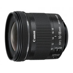 Canon EF-S 10-18mm f/4.5-5.6 IS STM + EW-73C + Lens Cloth SLR Сверхширокоугольный объектив Черный