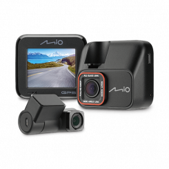 Mio Mivue C588T Dual Night Vision Pro Full HD GPS SpeedCam Audio recorder