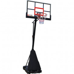 Pure2Improve Basketball Set Premium Black / Red Nylon, PVC (Polyvinylchloride)