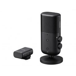 Sony juhtmeta voogedastusmikrofon ECM-S1 must Bluetooth 5.3