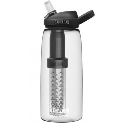 Bottle with filter CamelBak eddy+ 1L, filtered by LifeStraw, Clear